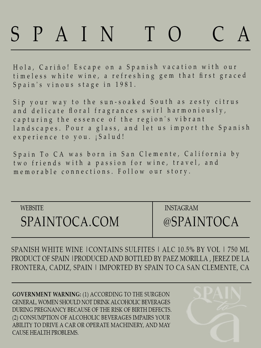 No 1 Vino Blanco Spanish Experience || Duo